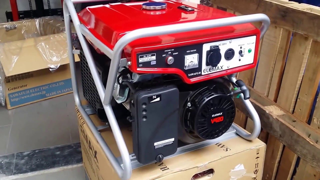 [HCM]MÁY PHÁT ĐIỆN ELEMAX SV6500 5KVA