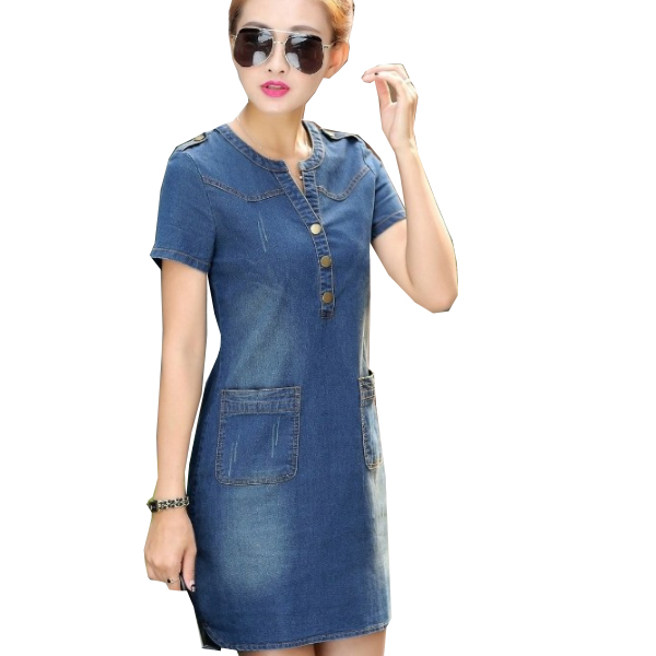 Dynamic Fashion Jeans Dress D512