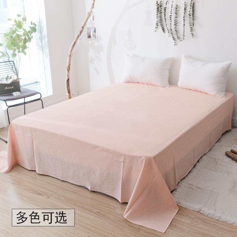 100% Cotton Bông Giặt Nước Ga Trải Giường Đơn Chiếc Giản Lược 100% Cotton Ga Trải Giường Đồng Bằng 100% Cotton Đơn Kẻ Sọc Ga Trải Giường Sản Phẩm Duy Nhất