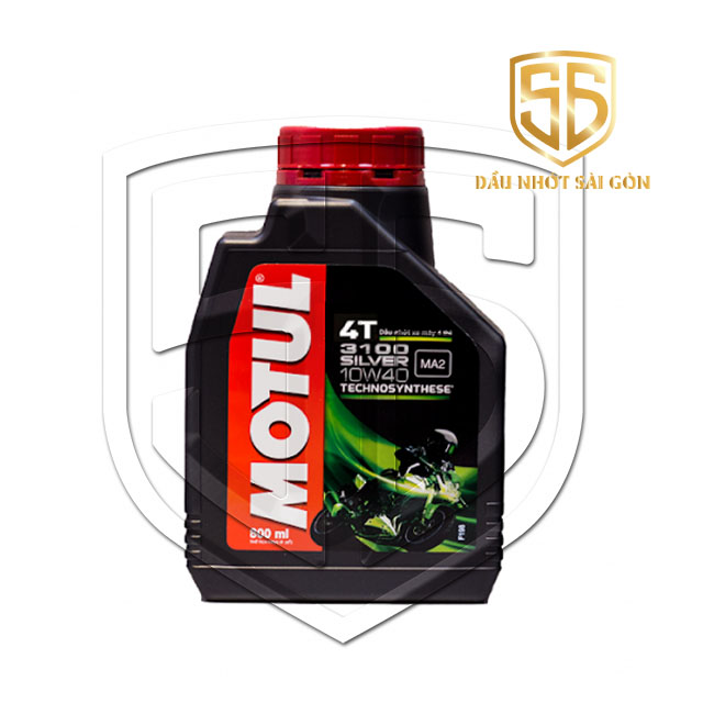 [HCM]Motul 3100 Silver 800ml - Dầu nhớt cao cấp cho xe số xe côn tay