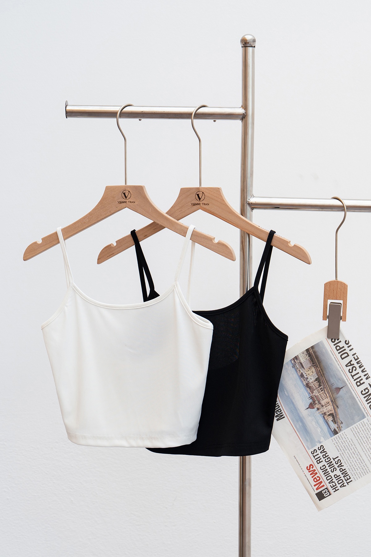 Áo 2 Dây Lamer Croptop D61R23H002