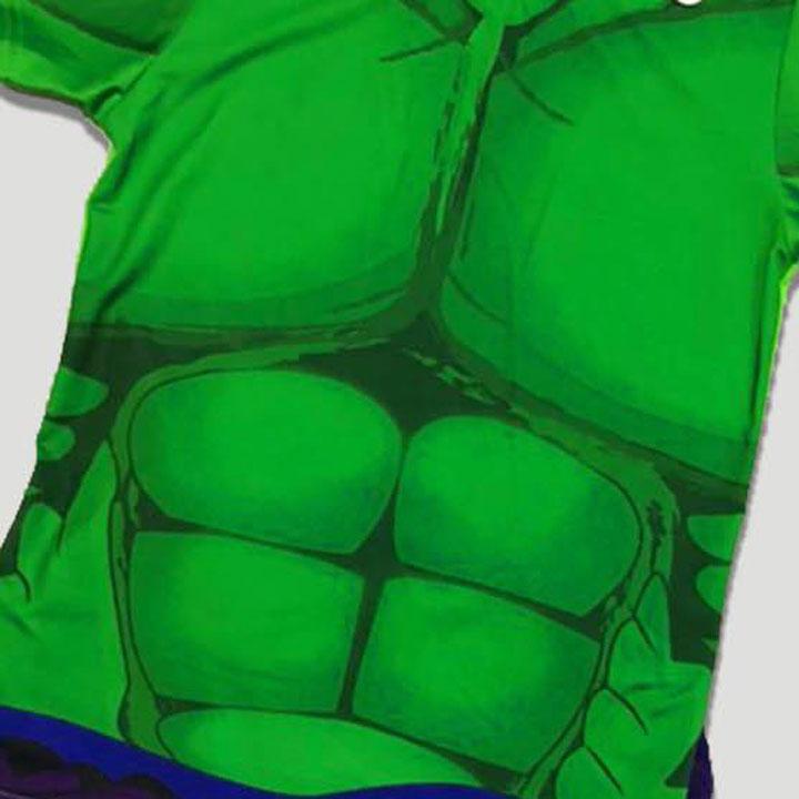 [HCM]Bộ lửng 3D hulk cơ bắp bé trai LV3