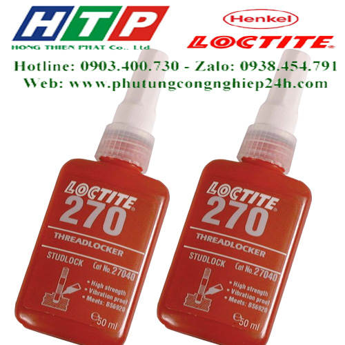Keo dán khóa ren loctite 270-50ml