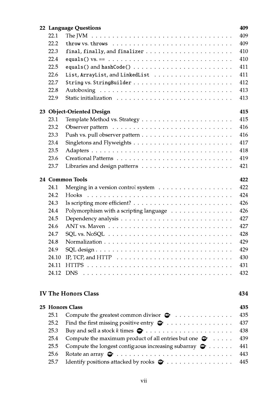 Elements of Programming Interviews in Java