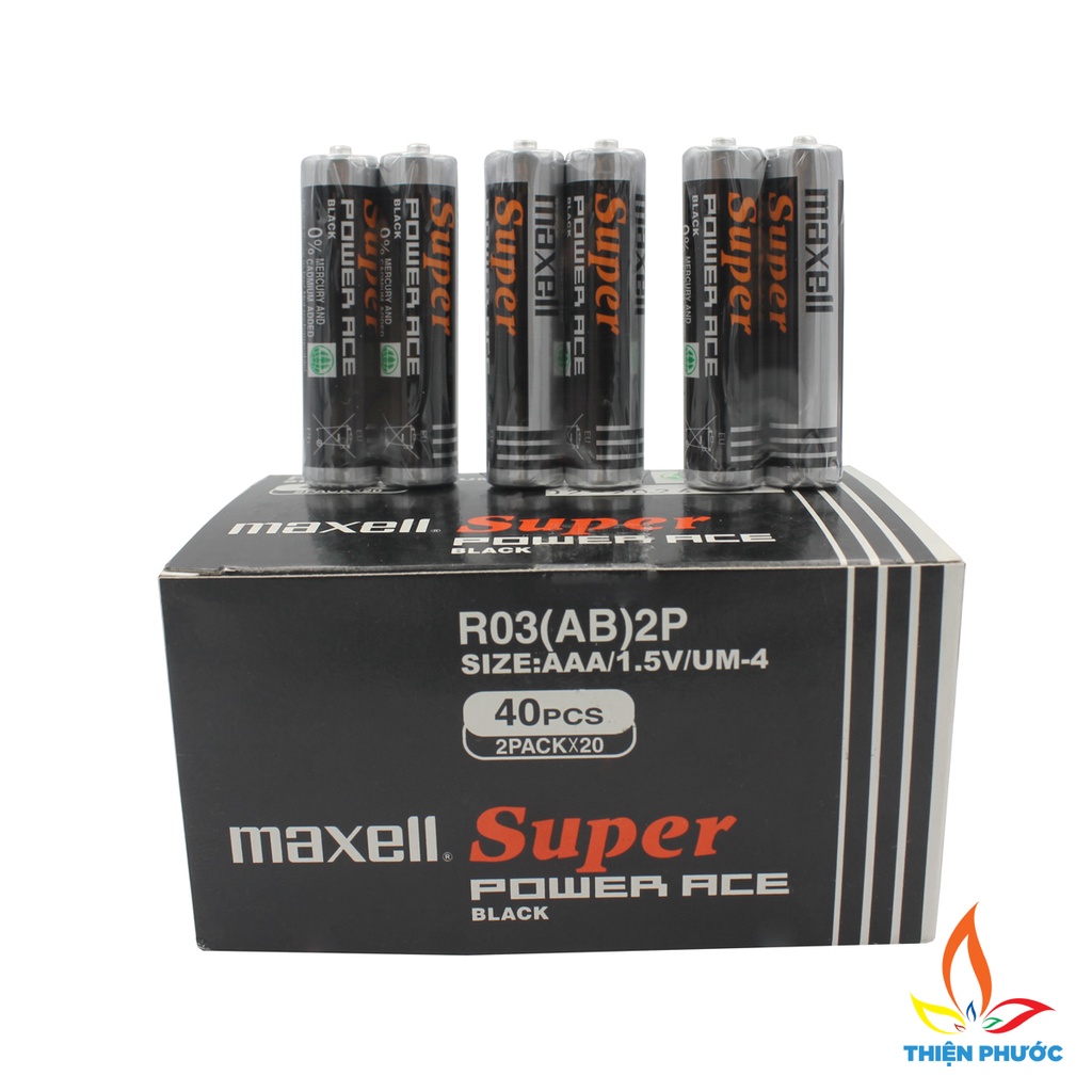 Pin Maxell AA - AAA vỉ 4 viên THIỆN PHƯỚC