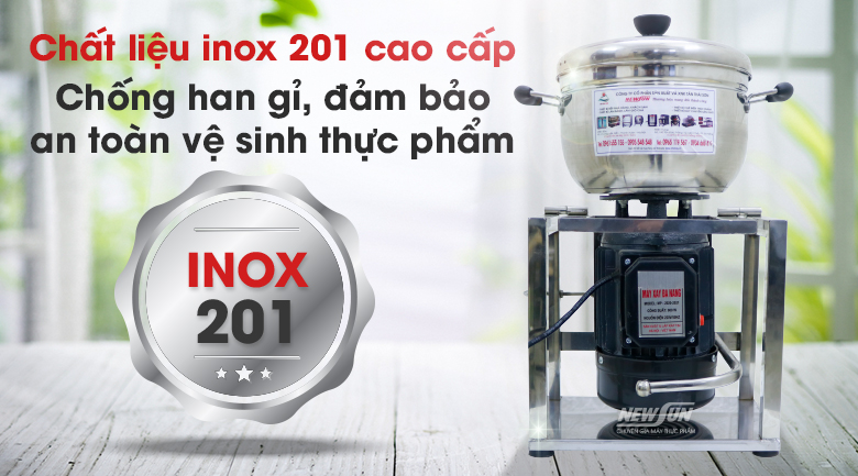 Máy xay thịt,cá,làm giò chả, ruốc mini NEWSUN 1kg/ mẻ  - 🎁Qùa tặng phụ kiện-Hàng chính hãng  - Bảo hành 12 tháng