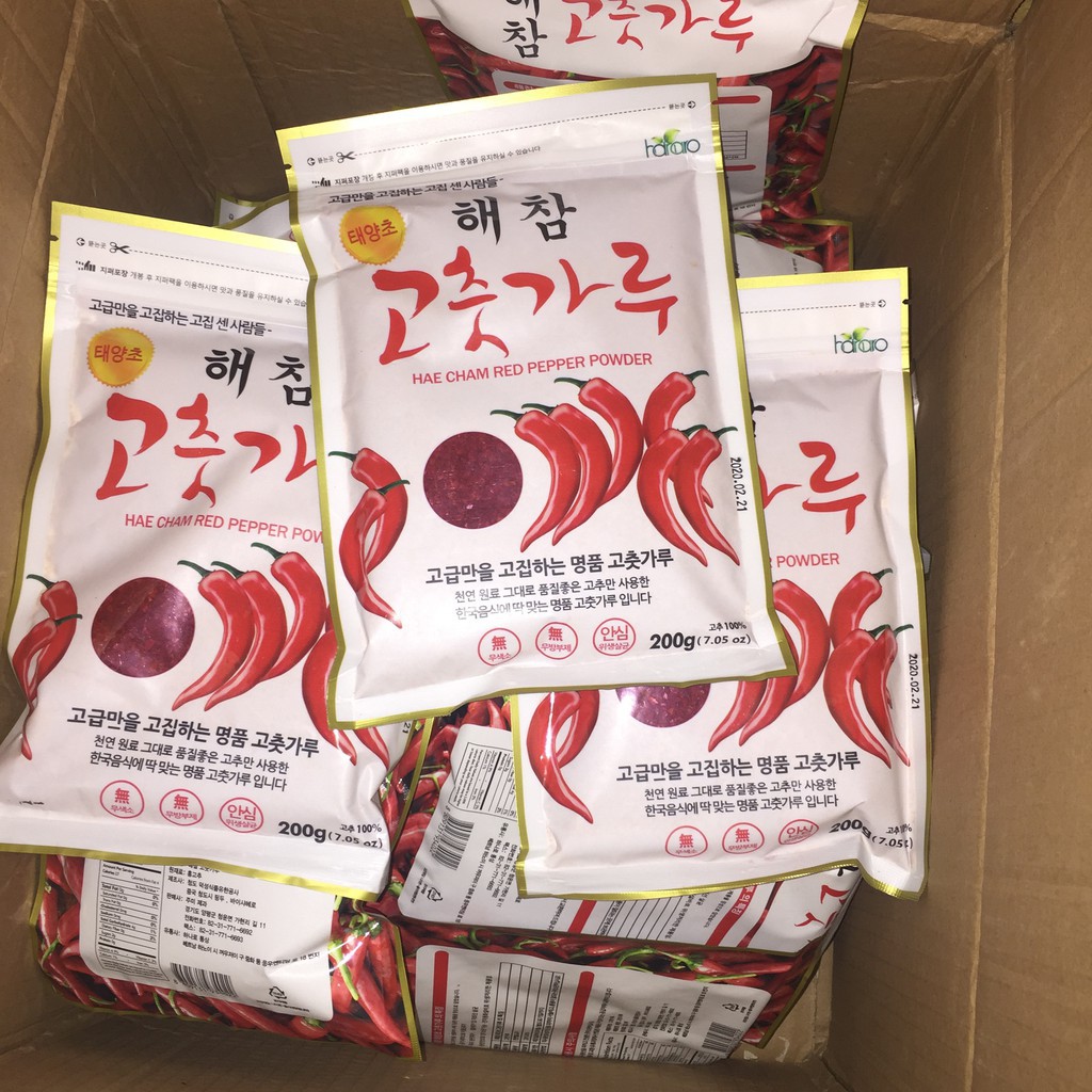 BỘT ỚT HÀN QUỐC GÓI 200G