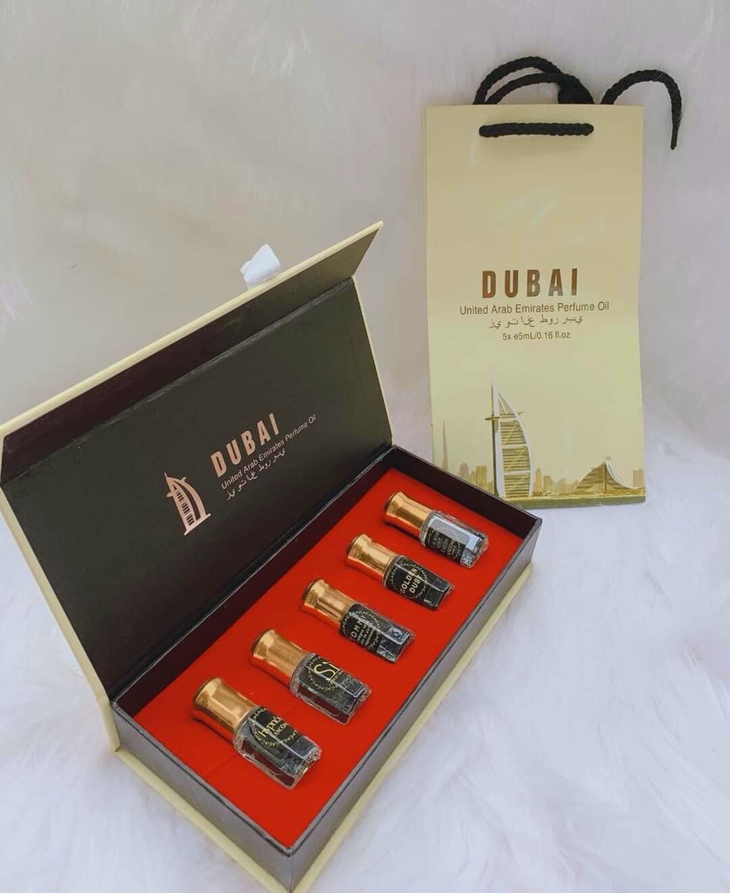 Set Tinh Dầu Nước Hoa Dubai Mini