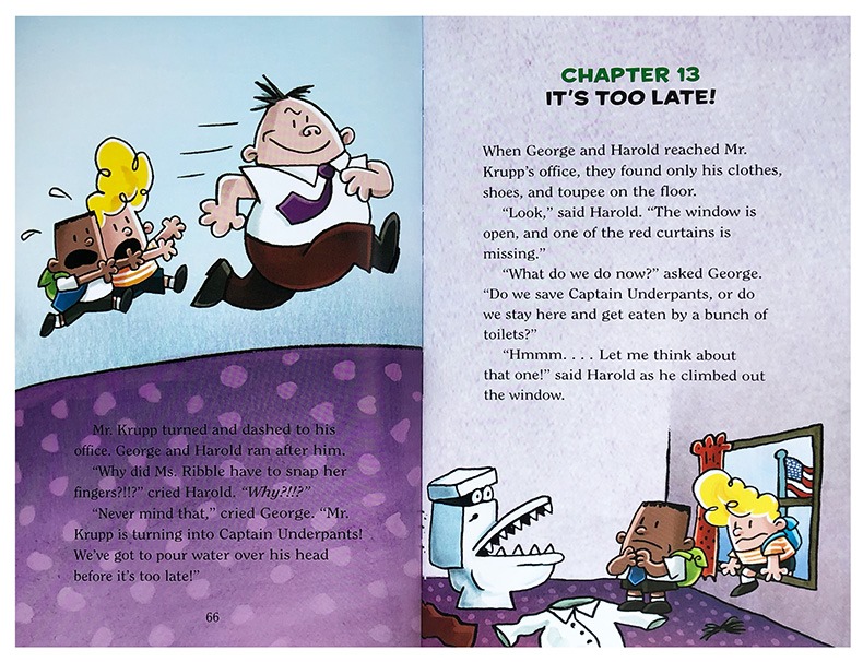 Nhập - CAPTAIN UNDERPANTS FULL COLOUR (Mới nhất 14q)