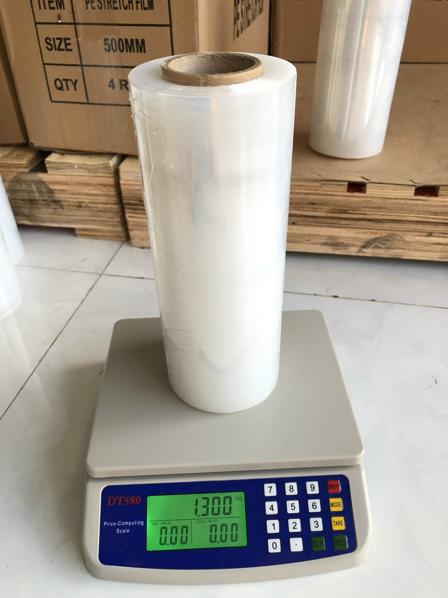 Màng quấn PE Khổ 25cm - Dùng để quấn hàng