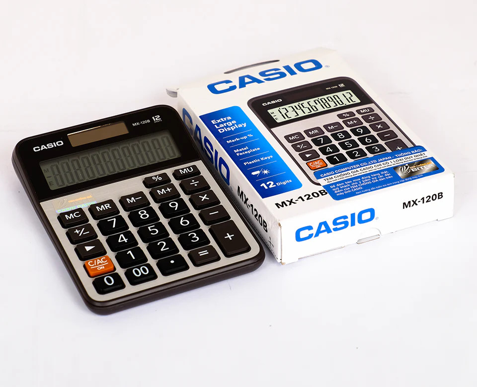 Máy Tính Để Bàn CASIO MX-120B [ Sản phẩm chính hãng ]