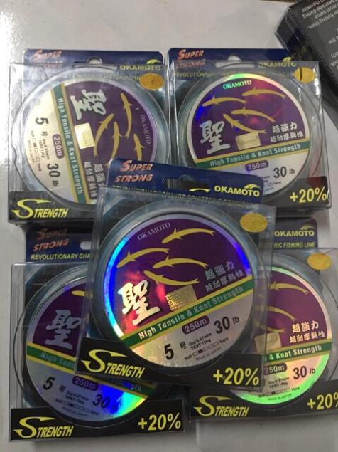 Cước Câu 4 con Cá Cơm 250m- Cước Câu 4 con Cá Cơm 250m