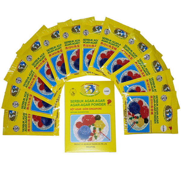 [Ho Chi Minh] Singapore crunched agar agar jelly powder-12 pack