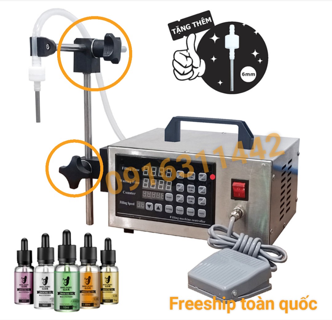 Máy chiết dung dịch lỏng điện tử , máy chiết tinh dầu, máy chiết nước hoa máy chiết tương ớt máy chiết chất lỏng GFK--280