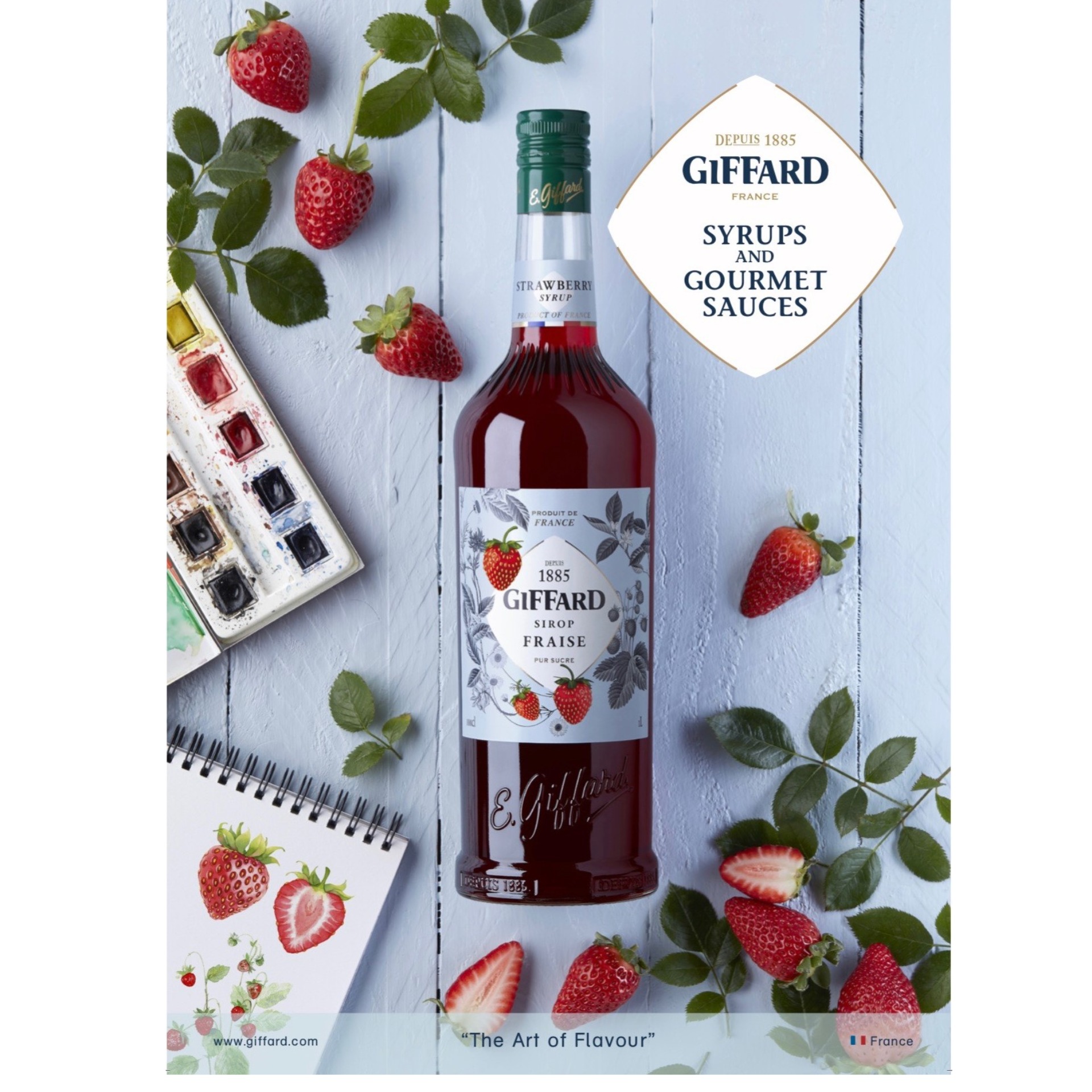 Siro Dưa leo (Cucumber Syrup) 1000ml Giffard Vietnam