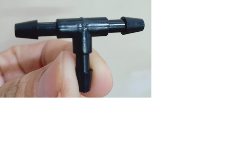 100 CÁI TÊ NỐI ỐNG LDPE 6MM