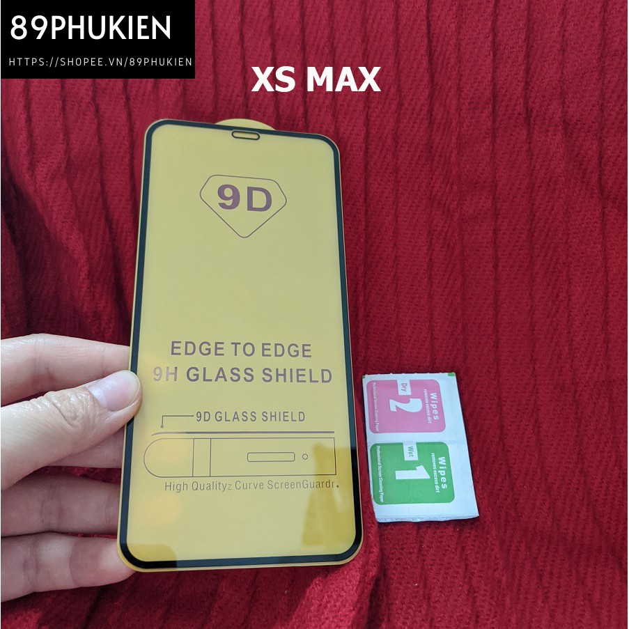 Dán cường lực phủ màn hình Iphone XS Max