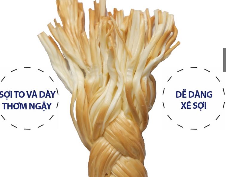 Russian smoked string cheese 200g