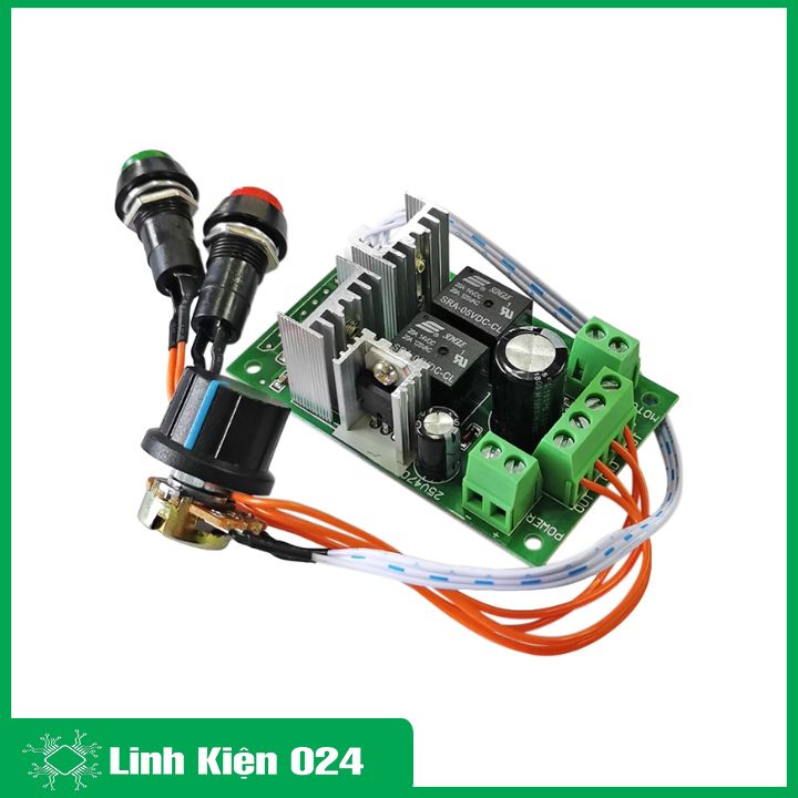 Module điều khiển tốc độ và đảo chiều động cơ DM128 12V 24V
