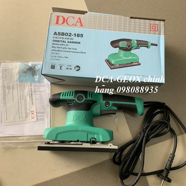 93x185mm Máy chà nhám rung DCA ASB02-185