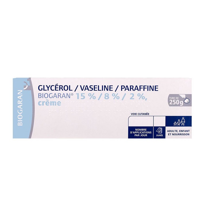 Kem dưỡng ẩm da Glycerol Biogaran 250g
