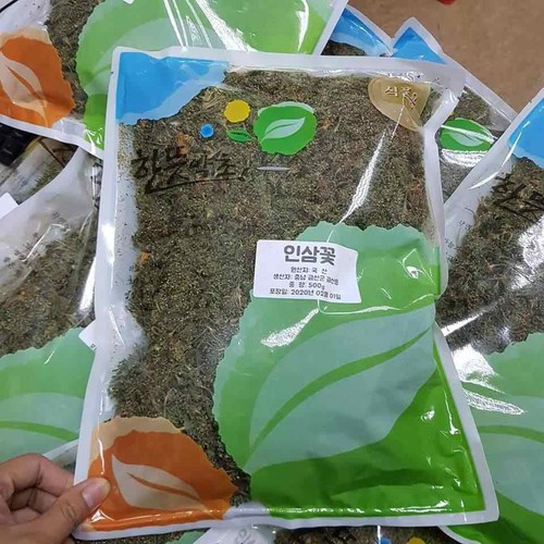 (siêu rẻ) TRÀ HOA SÂM ĐẤT CHÍNH HÃNG HÀN QUỐC GÓI TO 500GR