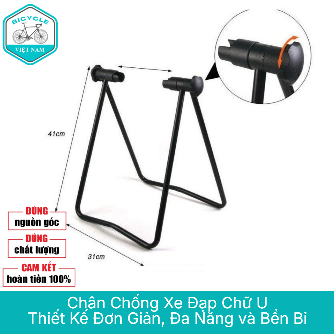 Chân Chống Xe Đạp Chữ U – Giữ Xe Ổn Định, Dễ Sử Dụng