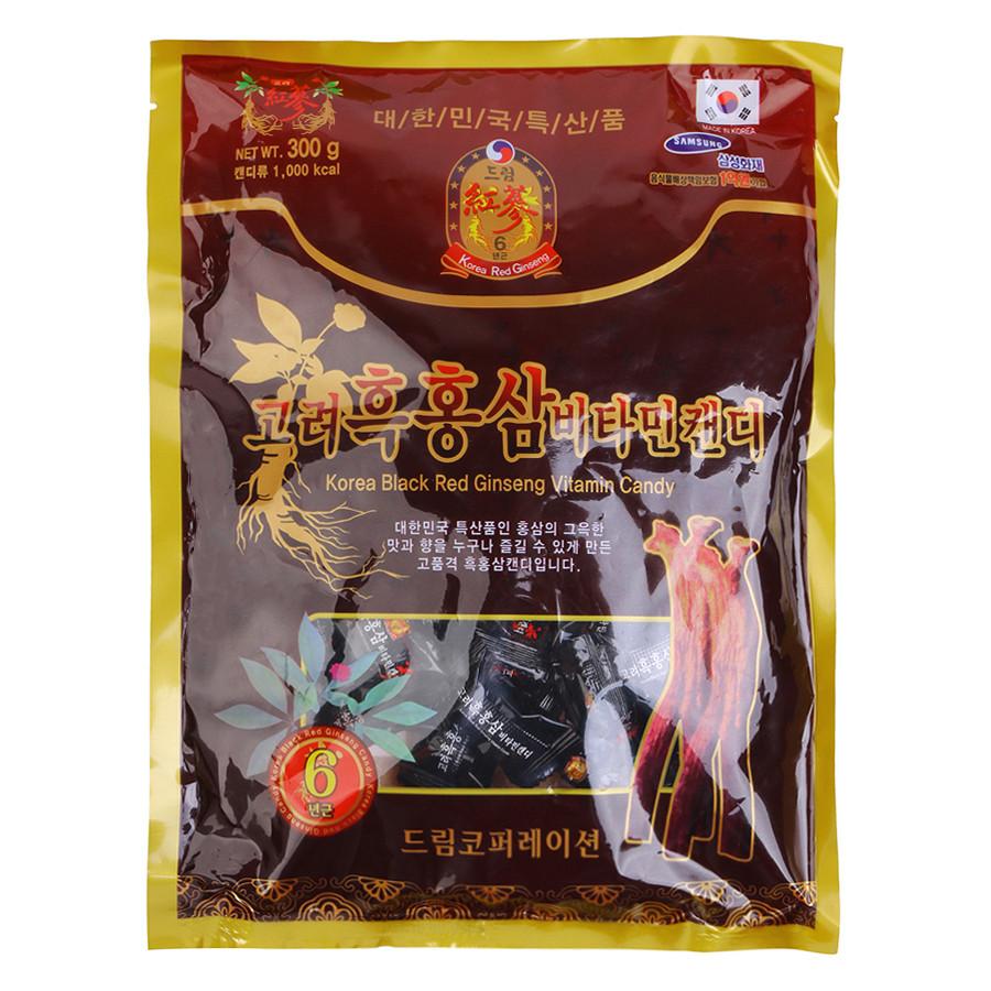Kẹo Hắc Sâm Hàn Quốc ( Bộ 2 gói 300g ) - Kẹo sâm Maximas