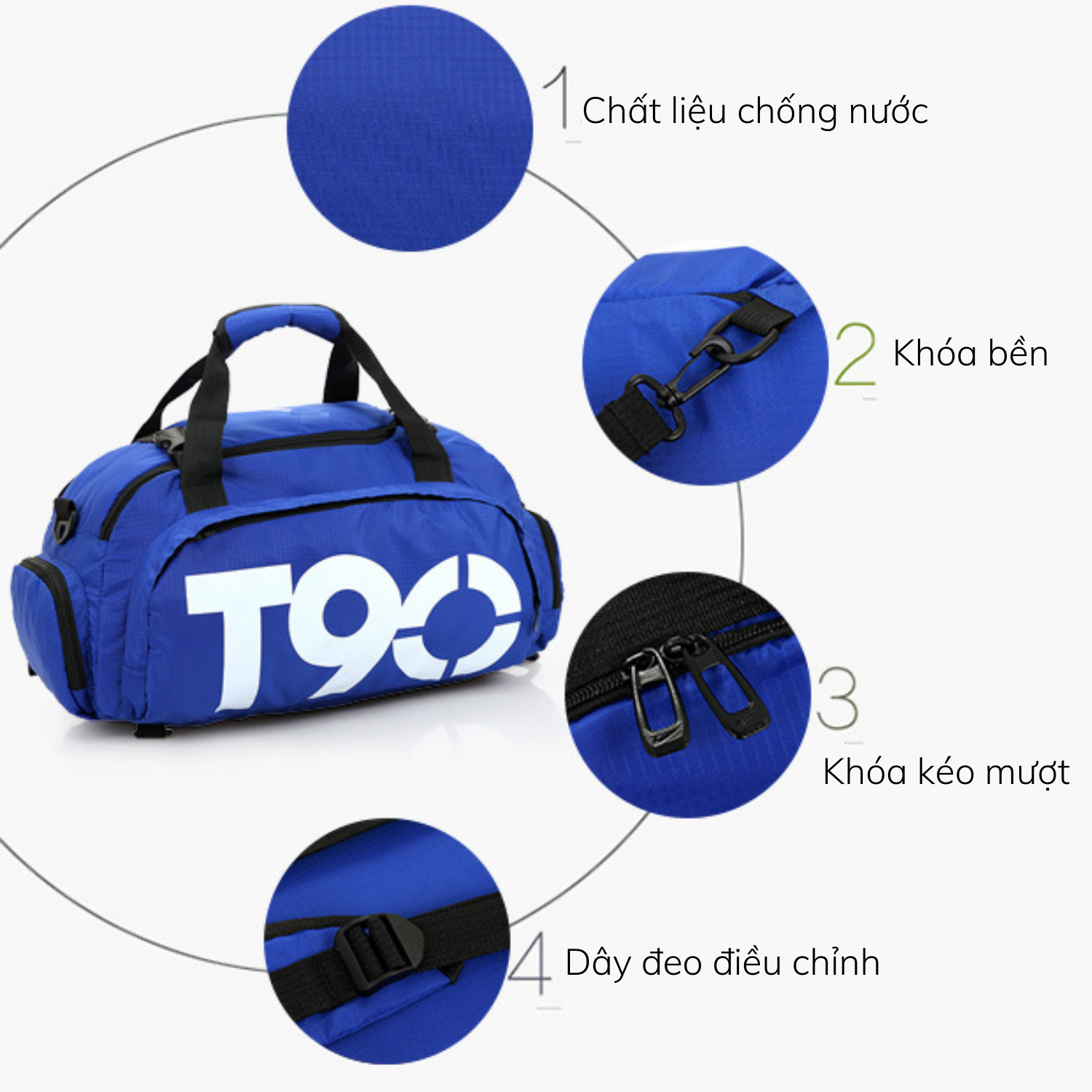 Túi Trống Kiêm Balo Thể Thao Du Lịch T90