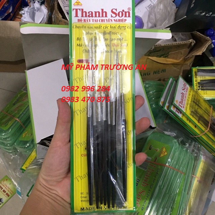 Bộ Dụng Cụ Lấy Rái Tai 8 Món