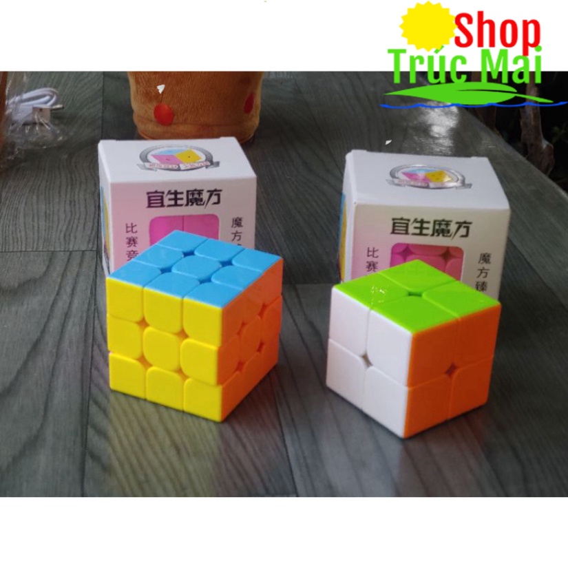 rubik 3x3×3 2×2×2 đồ chơi trí tuệ cho trẻ rô bích đồ chơi robik