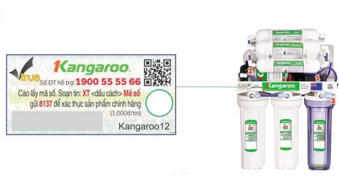 [HCM][Trả góp 0%]Máy lọc nước Kangaroo Hydrogen  KG100HP