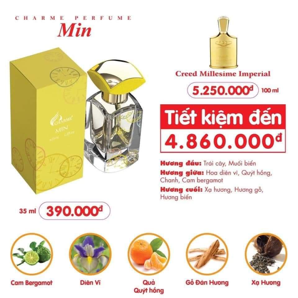NƯỚC HOA NỮ MIN 35ML