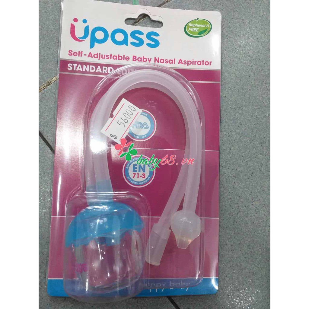 Hút mũi dây cao cấp silicon cho bé UPASS