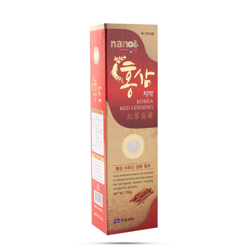 Kem Đánh Răng Hồng Sâm Nano Hàn Quốc 150g