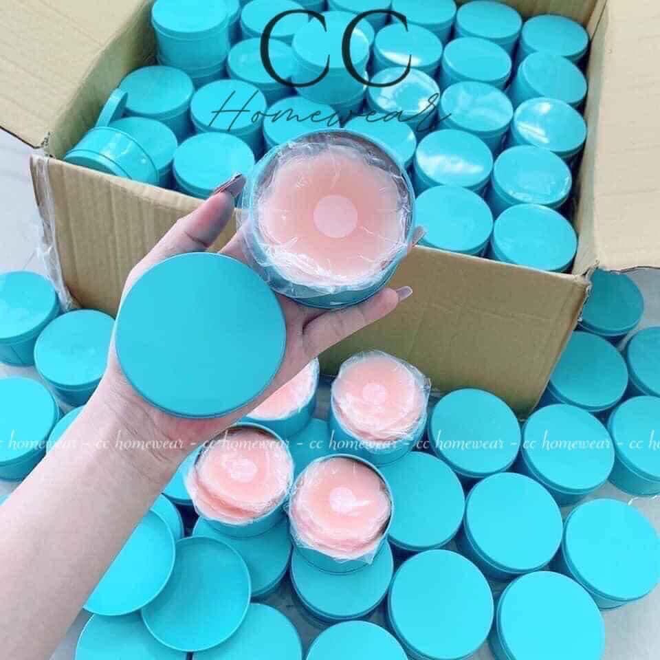 Miếng dán ngực silicon hoa mai