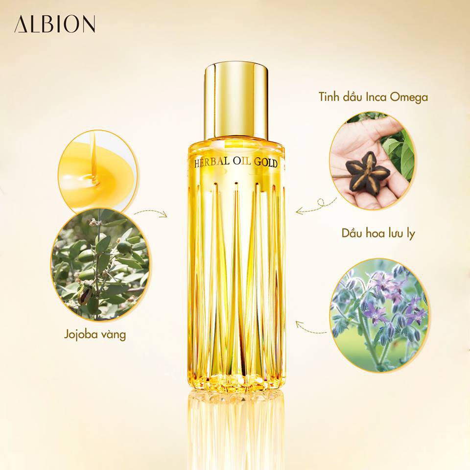 [Chính hãng] [ALBION] Tinh dầu dưỡng Herbal Oil (100% AUTH, trực tiếp từ store ALBION)