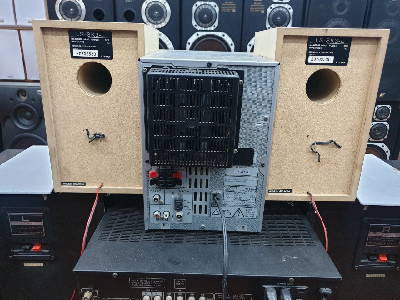 DÀN LOA MINI KENWOOD SK3MD