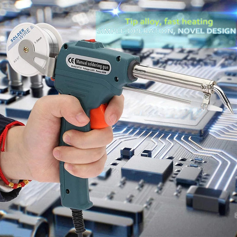 Mỏ hàn đẩy thiếc tự động 60W 220v - mỏ hàn thiếc