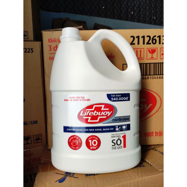 Nước rửa tay Lifebuoy can 4kg