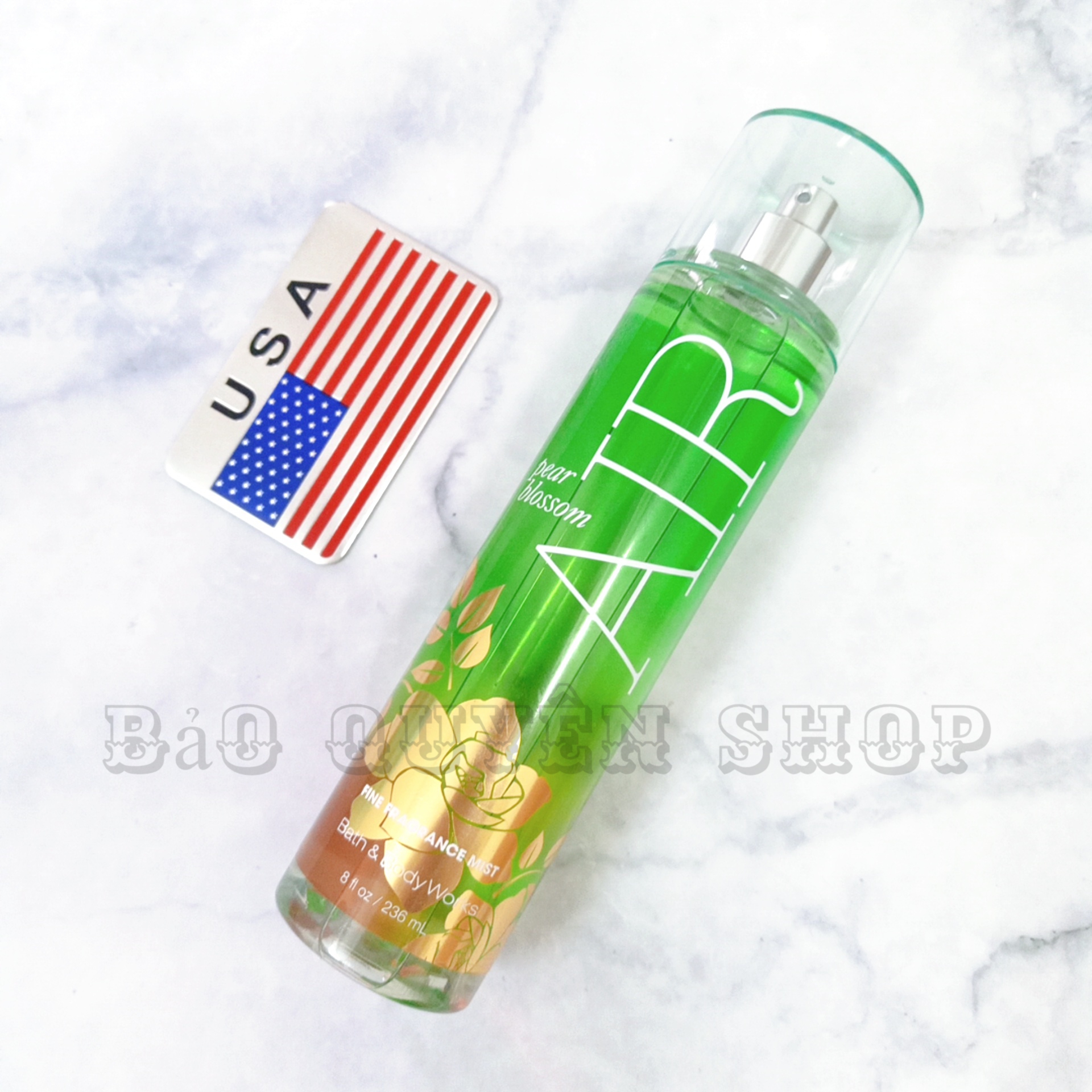 Xịt thơm toàn thân tông nước hoa Bath & Body Works - Air Pear Blossom - Fragrance Mist 236mL