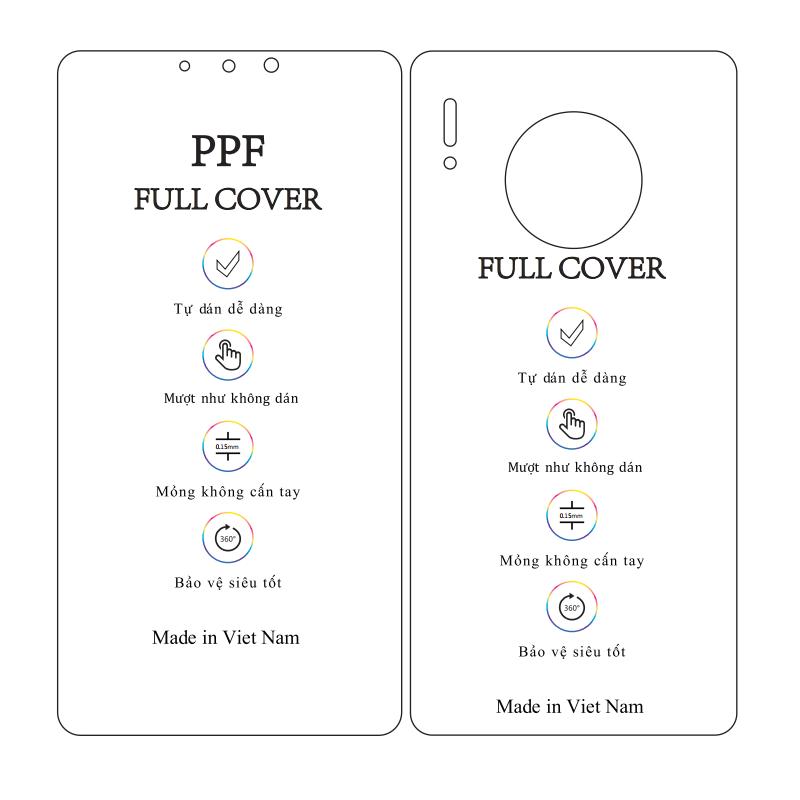 Dán dẻo ppf huawei mate 30 pro