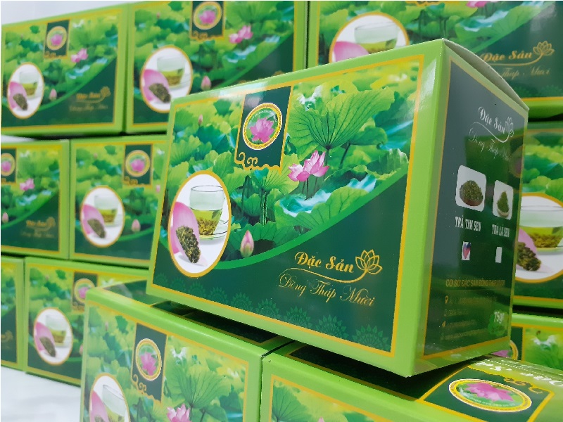 Trà tim sen túi lọc, 25 túi/1 hộp. MUA 5 TẶNG 1.  Giảm cân, giảm mỡ máu, giảm mất ngủ, giảm huyết áp, thanh lọc cơ thể...