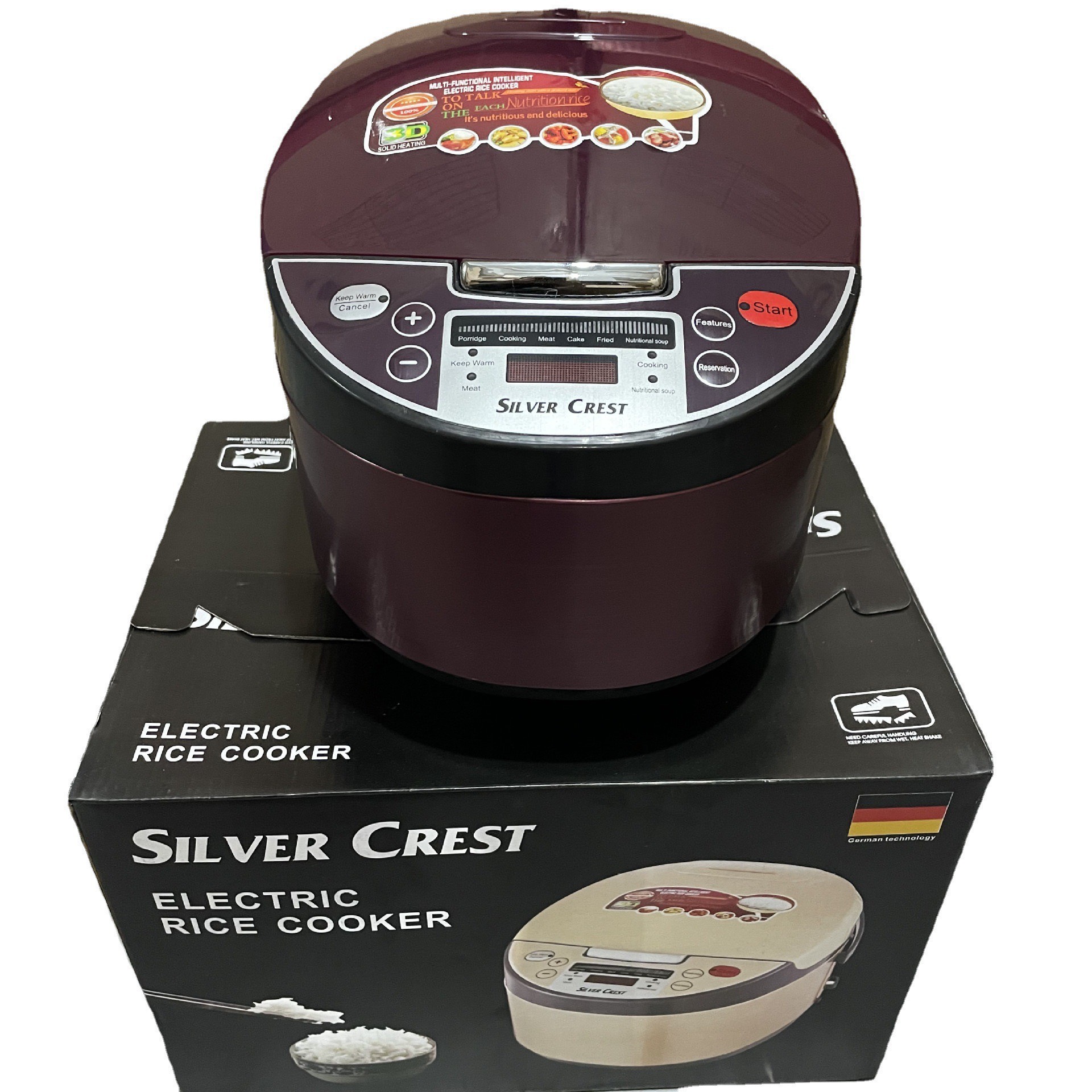 Nồi cơm điện thông minh  đa chức năng Silver Crest đa chức năng
