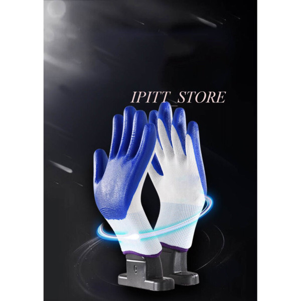 Set 5 đôi Găng tay phủ cao su bảo hộ siêu bền giá sỉ