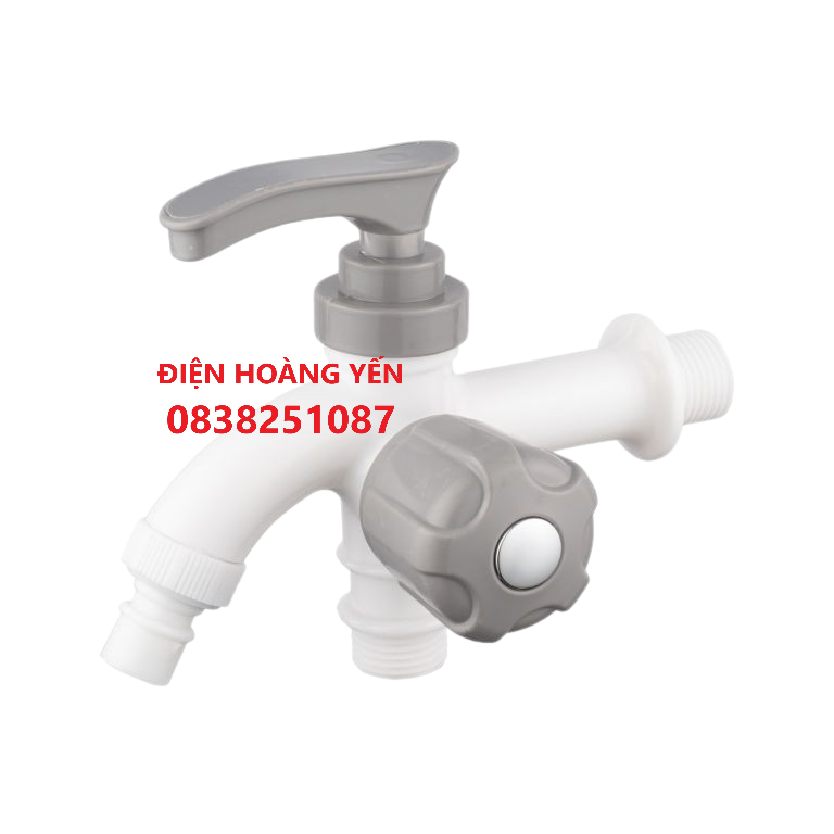 Vòi Củ Sen Nhựa tắm lạnh ren 21mm