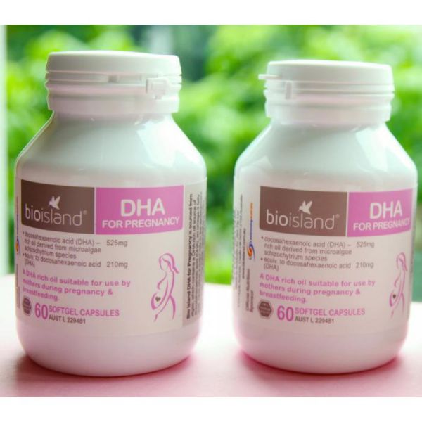 Dha cho bà bầu Bioisland Úc 60v