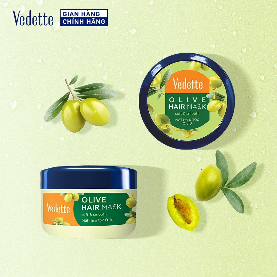 Mặt Nạ Ủ Tóc Vedette Ô-liu (Olive)145ml