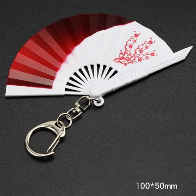 Móc khóa kim loại QUẠT GEISHA Identity V Nhân cách thứ năm anime chibi quà tặng xinh xắn dễ thương