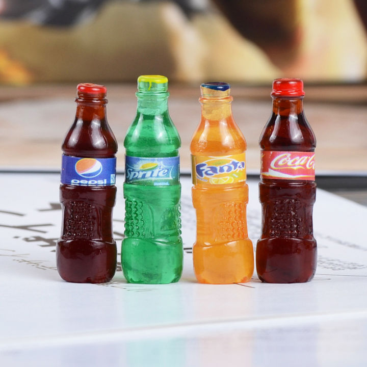 Combo 4 Charm Slime Squishy Chai nước ngọt có ga